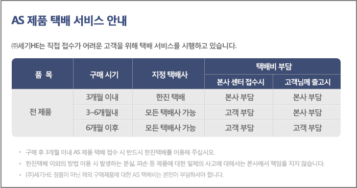 온라인 AS 신청 방법