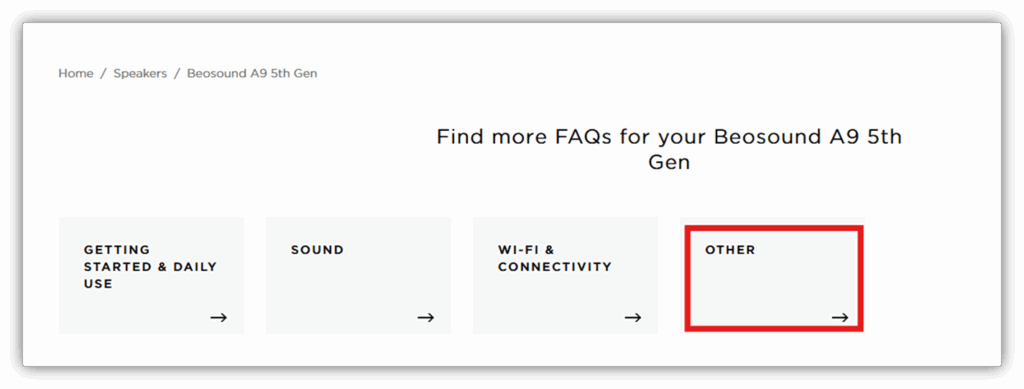 3. 기타를 선택 합니다. 