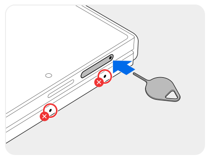 기기를 접은 상태에서 작업 시작