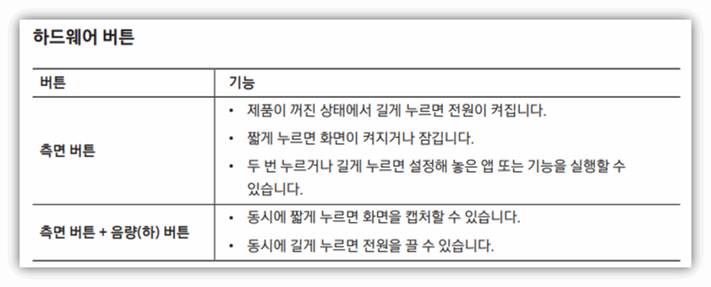 버튼 기능