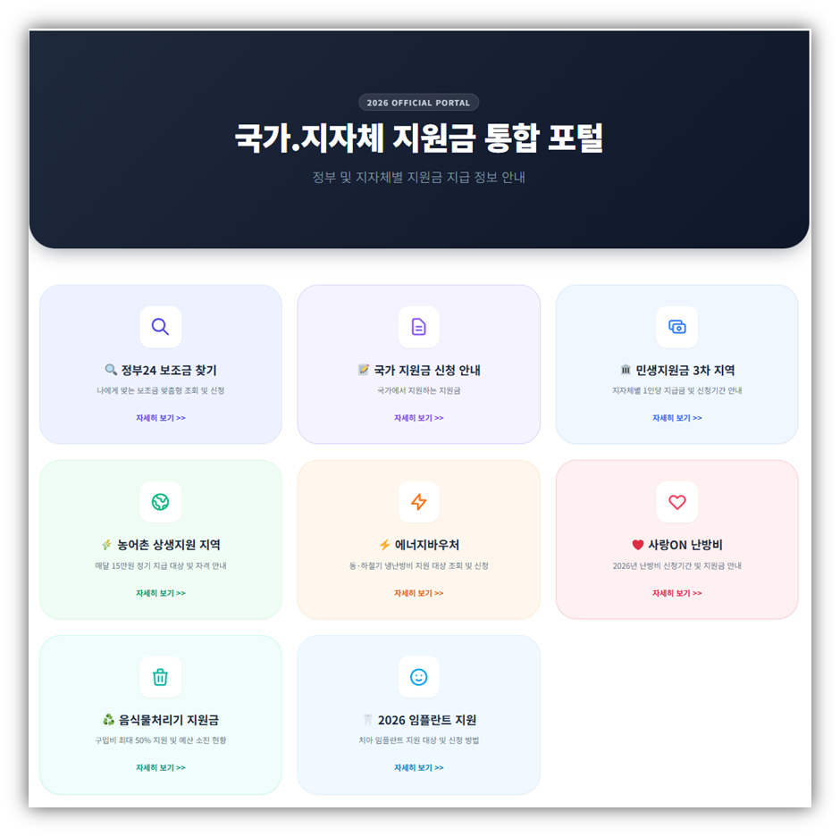 2026 광주 남구 민생지원금 지급 될까? (지역 및 대상자 안내)