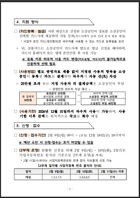 경영안정바우처 25만원 사용처 안내 (공과금·보험료·연료비·화재공제 완벽 정리)