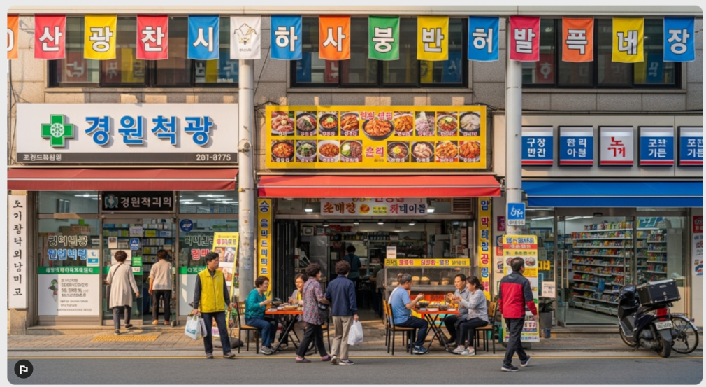 운수면 고령사랑상품권 사용처 안내