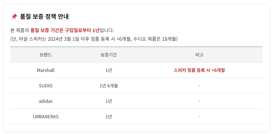 마샬 스피커 서비스센터 및 AS 신청 방법 안내 마샬 스피커 서비스센터 및 AS 신청 방법 안내